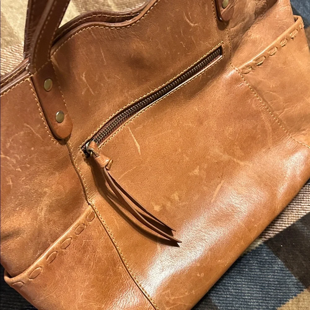 Born Tan Leather Handbag - Picture 5 of 13